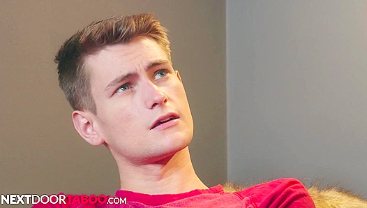 Stepdad Catches Twinks Fucking—Joins Hard for Hot Threesome Action – XXX 18+