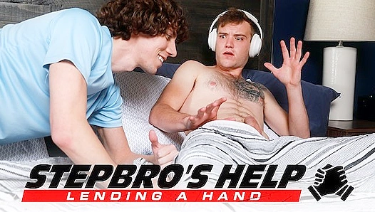 Stepbro Catches Horny Muscle stud Jerking Off – Steamy Surprise With Scott Finn Cristiano