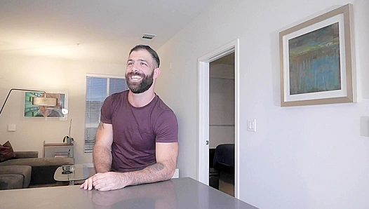 Muscle Daddy Dominates Hard—Bareback Ride for Hungry Hairy Bottom — HappyFuckDay