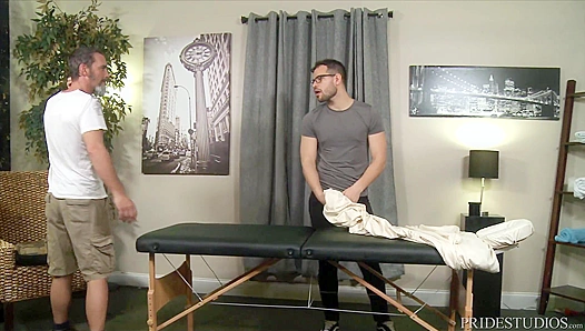 Craving Depth: Young Guy Impales Himself on Massive Daddy Cock – 18+