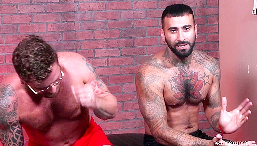 Tattooed Twinks Riley Mitchell Rikk York Rampage Bareback – 18+