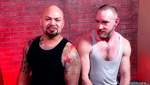 Liam Greer JD Travis Bear-Ride Hard in Steaming Gay Duo Action – 18+