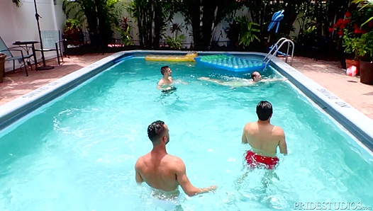 Massive Cock Vacation Frenzy: Raw Anal Action Under the Hot Sun – 18+