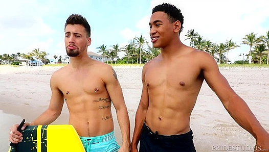 Beach Heat: Latin Stud DylanLucas Rides Hard for His Buddy – Raw Passion 18+