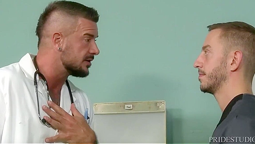 Doctor Claims Nurses Ass with Fierce Lust – Moans Echo Loudly – GayPornHub 18+