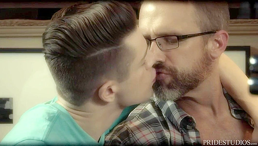 DylanLucas Takes Daddy Dirks Load Deep Throat – Mind Blowing Gay Moment