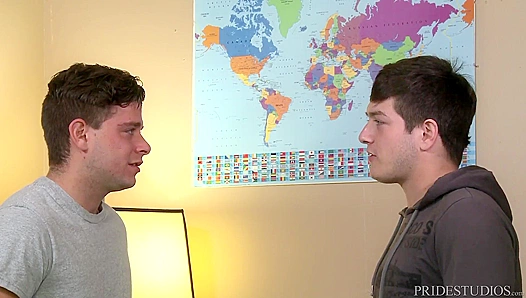 Craving That First Taste: Classmates Suck Thick Cocks Raw – NaughtyLads 18+
