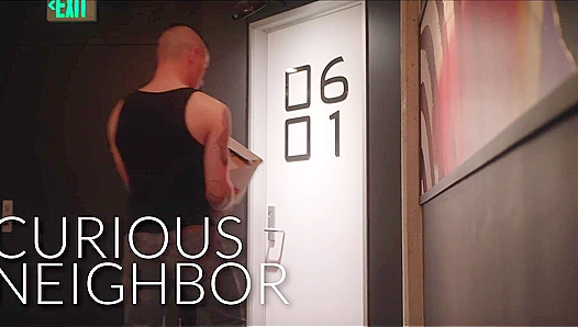 Huge Surprise for Straight Guy as Hot Neighbor Gives Him More Than Just Greetings –