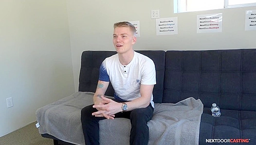 Fit Amatuer Twink Kyle Craves Hot Gay Action – Steamy Audition – NextDoorCasting