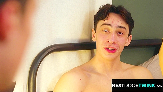 Feisty Twink Gets Pounded by Horny Roommate – Cameron Neutron, Nick Floyd – NextDoorTwink