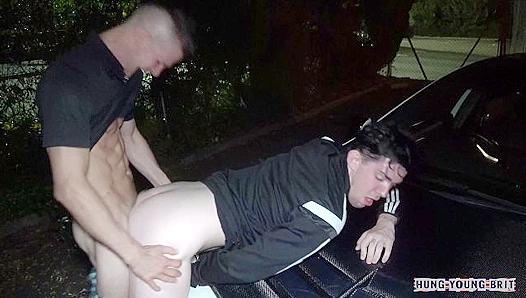 Josh Takes Hardcore Anal from Ripped Travel Buddies on Wild Road Trip – 18+
