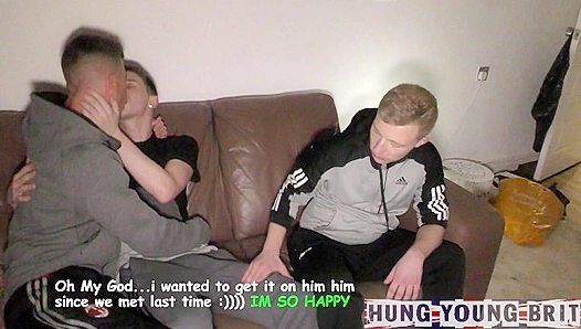 Hot Gypsy Tops Up Close — Massaging Cum All Over Fit Scallymans Naked Flesh – Steamy Gay