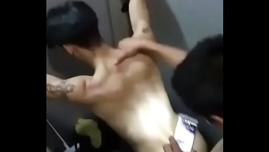 Asian Schoolboys Get Horny in Bathroom — Steamy Encounter Behind Closed Doors – GayFun 18+