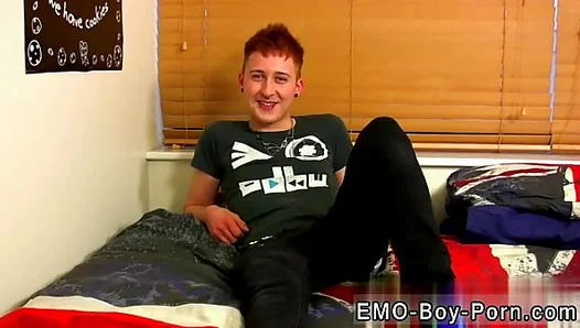 Curious Emo Asian Teen Explores His First Gay Cravings – 18+