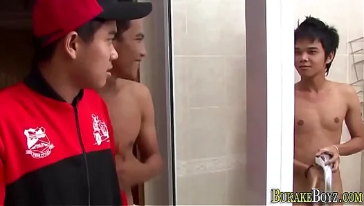 First Time Asian Boy Gets Creampied After Sloppy Blowjob — Steamy 18+ Scene