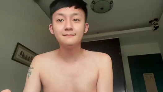 Slim Young Asian Stud JERKS OFF BLOWS LOAD in Steamy DIY Session – 18+