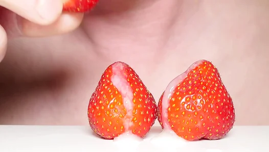 Red Hot Craving: Fiery Ginger Swallows Huge Load Licks It Clean – 18+