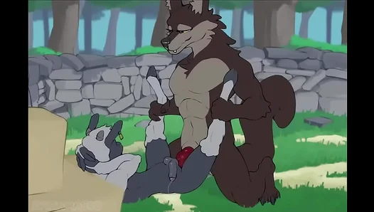 Wild Lust Ignites: Alpha Wolf Takes Control in Steamy Furry Encounter – Danamasco