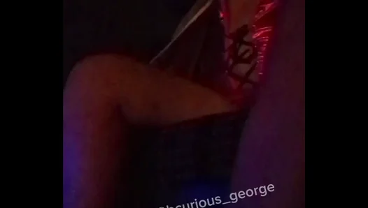 Latino Cutie Shows Off Sexy Dance Moves Under Theater Lights – 18+