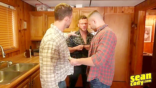 Cabin Heat: Rugged Hunks Go Wild in Steamy Bareback Glory – 18+