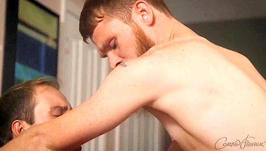 Dual Power Fuck: Two Cocks Stretch Him Raw – CorbinFisher 18+