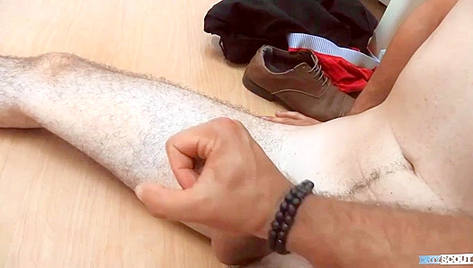 Hairy Stud Dominates Hard Ride on Thick Cock – NaughtyScout Live Action