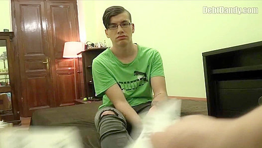 Geek Gets Pounded Hard Swallows Huge Load – Raw Gay Anal POV Action