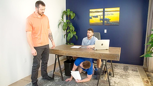 Mark Long, Chris Blades Johnny Hill Fuel Steamy Office Lust – NextDoor RAW