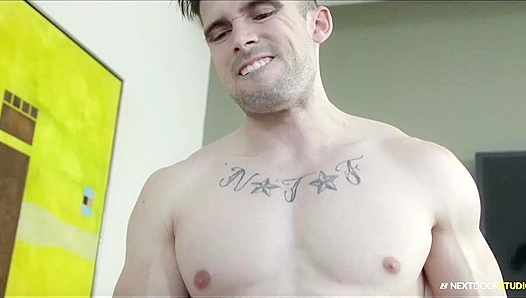 Mark Goes Balls Deep With His Horny Neighbor – Wild Hardcore Night – GayPorn 18+