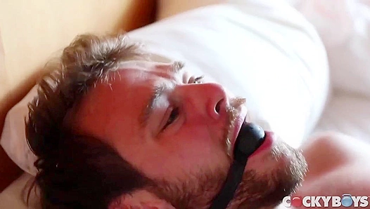 Cade Maddox Max Adonis Lose Control with Ball Gags — PureGayChaos 18+