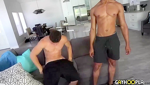 Rico Vega Rides Hard: Steamy Interracial Domination Over Baron Wade – GayPornHub 18+
