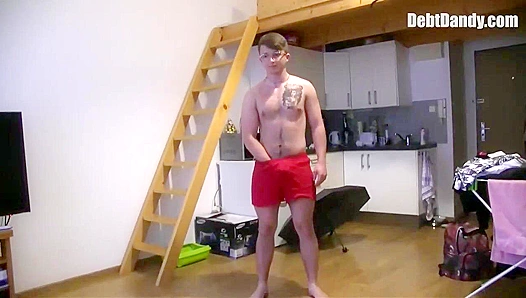 Geek Gets Banged Hard by His Hot Creditor — Raw POV Action – GayXXX 18+