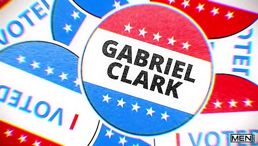 Election Night Passion: Gabriel Clark Gets Filled by Benjamin Blue – DrillMyHole