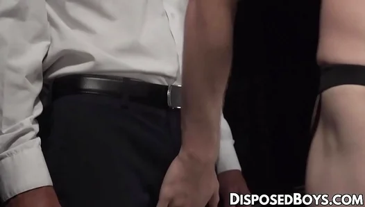 Cole Blue Takes Control? No — He Deep-Throats Master Brians Thick Dick in Hot BDSM