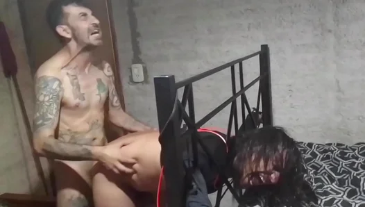 Dark Cravings Explode: Goth Boy Ripped Open by Crazy-In-Love Stud – 18+