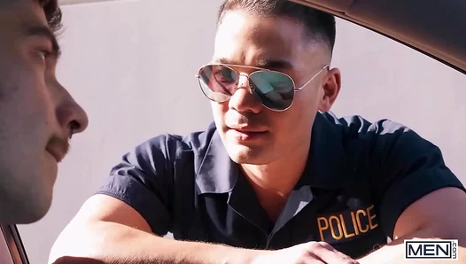 Colton Reece Claims Aaron Hardy in Hot Police Interrogation Room Fuck – 18+