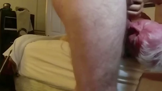 Steamy Stranger Blows lonely One-Legged Grandad in Hot Secret Tryst – XXX