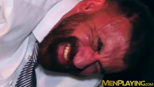 Under Sir Peters Control: Daddy Joe Surrenders in Hot Gay Scene – 18+