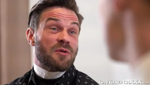 Priest Desires Daddys Thick Load – Sacred Lust Unleashed IntenseGay 18+