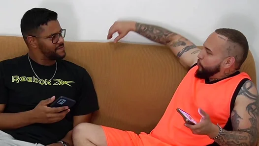 Scotty Bryan Gags on Huge Black Dick – Raw Intense interracial Breeding Scene – 18+