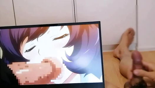 Otaku Jerks Off Watching Thick Ebony Goddess Ride Cock Hard – HentaiHeat