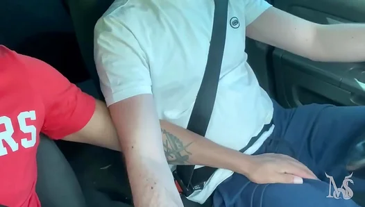 Bi Guys First Time: Horny Amateur Blows Straight Dude Post-Massage – 18+