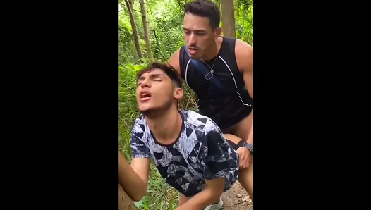 Craving That Tight Ass Outdoors—Steamy Park Hookup with Horny Brazilian Studs 18+