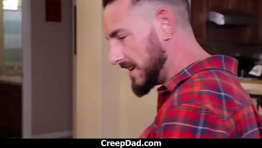 Stepsons Tight ass Rides Hard for His Starving Stepdad – Hot Taboo Action 18+