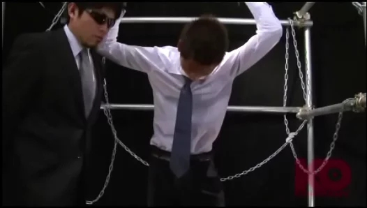 Katsuya Surrenders to Pain Pleasure in Intense Double Domination – Gay Hardcore POV