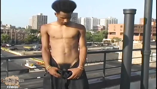 Fiery Thugboys Solo Pump Leads to Massive Creampie Release – Hot Muscle Action 18+