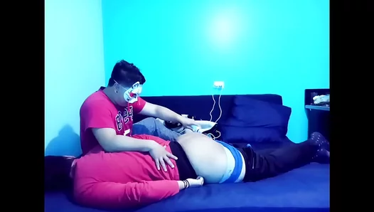 Waxing My Way to Bare Ass Pleasure – Helped by a Horny Buddy – SmoothGaySex 18+