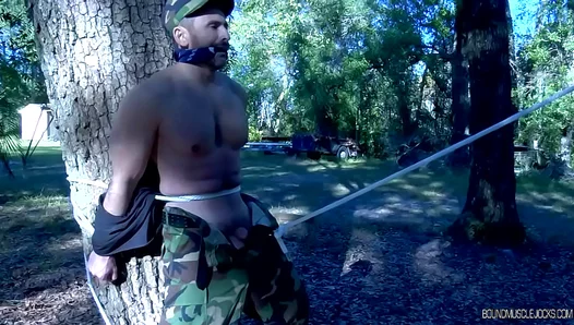 Tyler Duke Goes Wild: BDSM Outdoors – Naked Muscle Men Collide – 18+