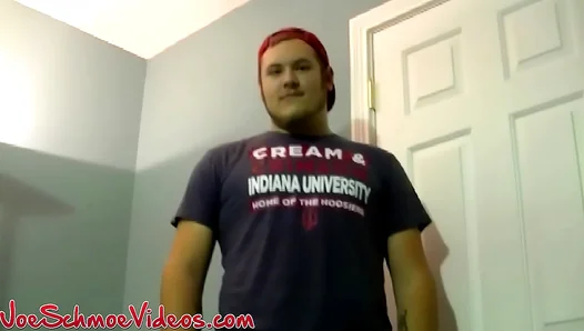 Chubby Cutsie Swallows Joes Load Like a Boss – Steamy BJ Scene – GayXXX 18+