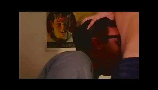 Deepthroats Hard, Blows Load Across Buddys Face – Hot Gay Action